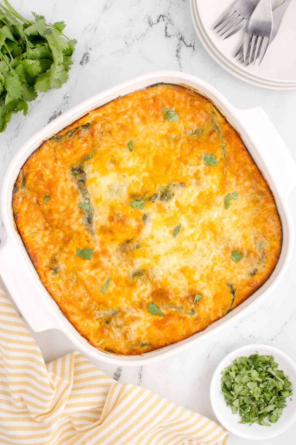 Chile Relleno Casserole is a delicious and comforting Mexican-inspired dish that captures the flavors of traditional chiles rellenos in an easy-to-make casserole form.