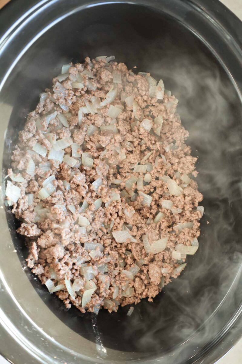 Crock Pot Hamburger Soup - THIS IS NOT DIET FOOD