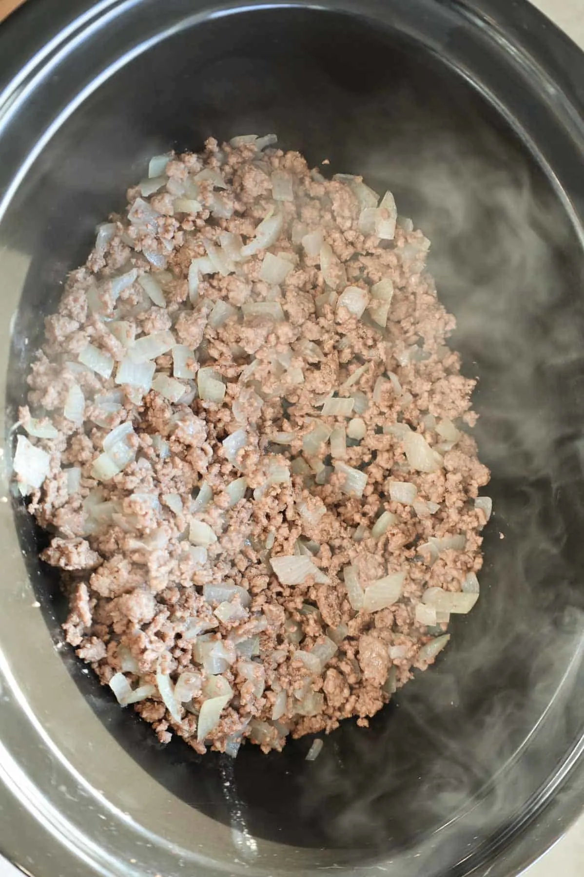 Crock Pot Hamburger Soup - THIS IS NOT DIET FOOD