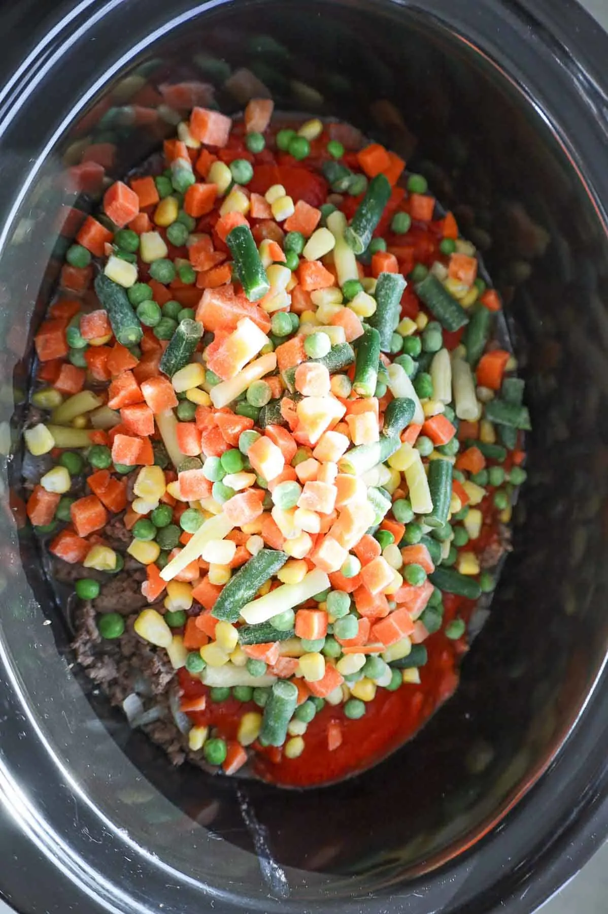 Crock Pot Hamburger Soup - THIS IS NOT DIET FOOD