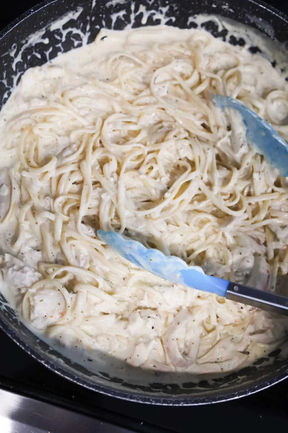Chicken Alfredo Linguine - THIS IS NOT DIET FOOD