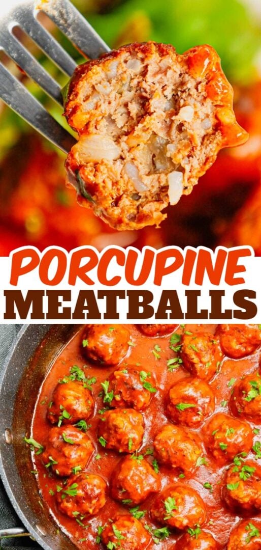 Porcupine Meatballs with Tomato Soup THIS IS NOT DIET FOOD