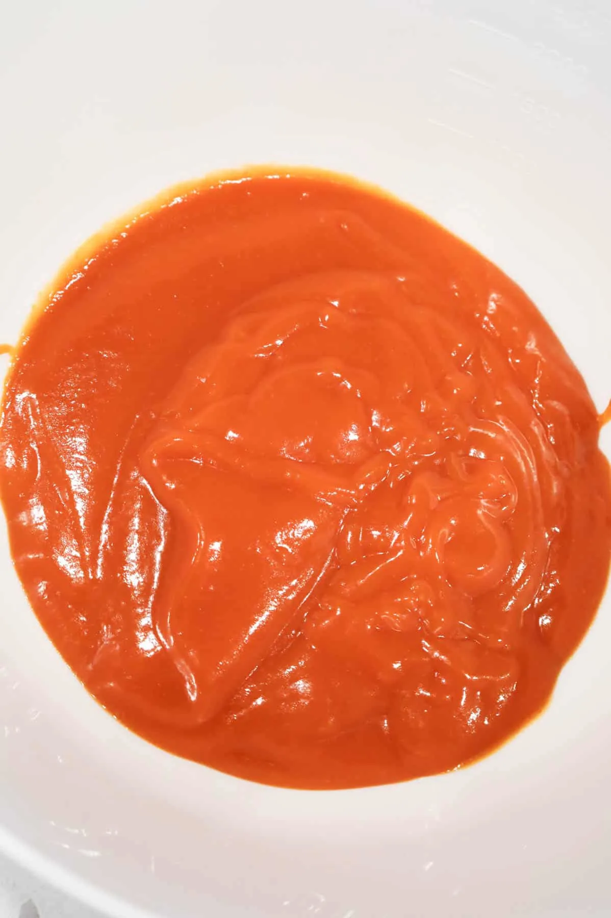 condensed tomato soup in a mixing bowl