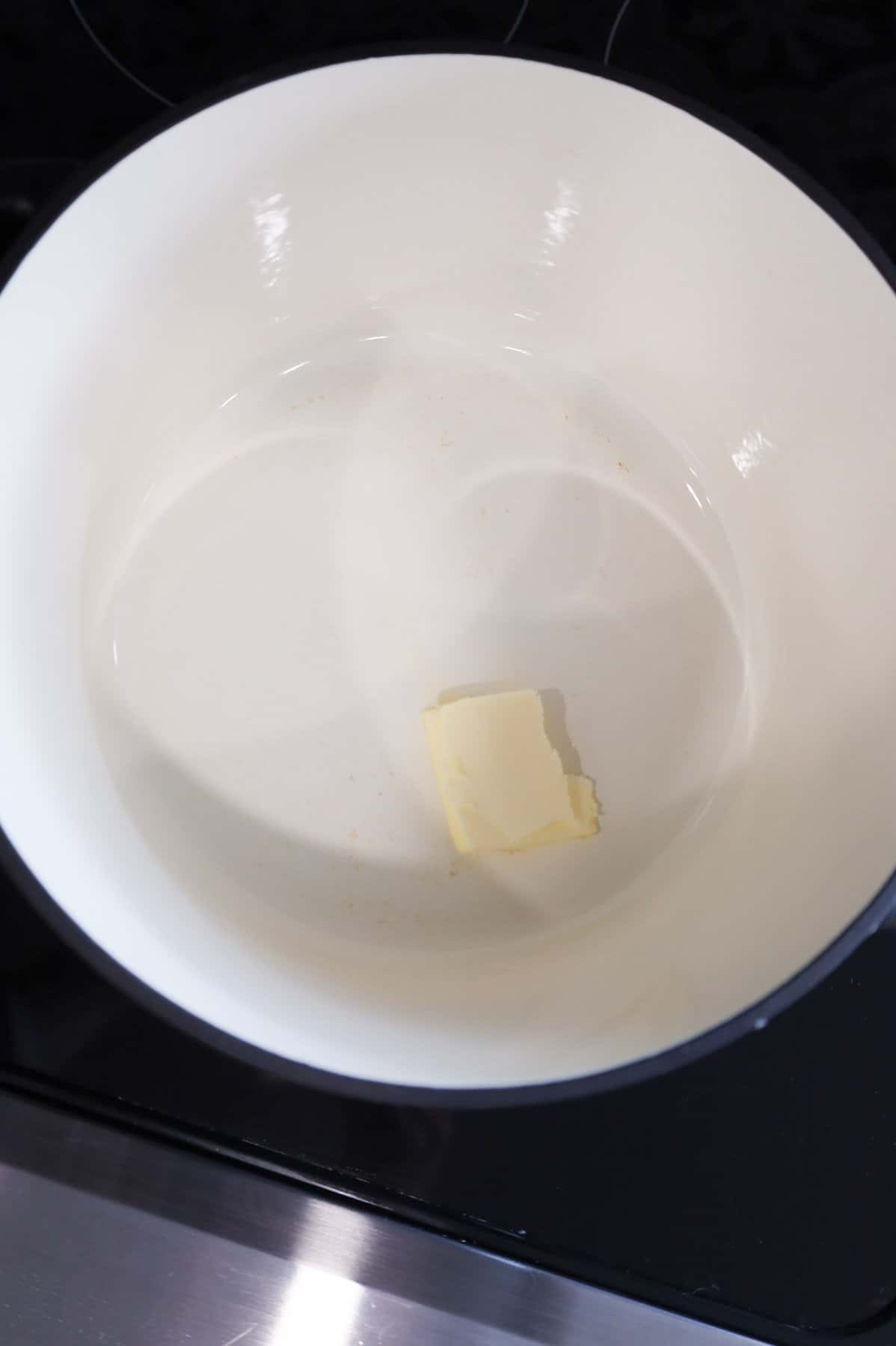 butter in a pot