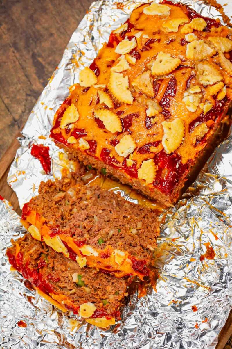 Ritz Cracker Meatloaf - THIS IS NOT DIET FOOD