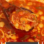 Italian Hamburger Soup is a hearty ground beef soup recipe loaded with mixed frozen veggies, diced tomatoes, Italian seasoning and small pasta shells all in a delicious tomato beef broth. Hamburger soup with pasta / hamburger soup with macaroni / hamburger tomato soup / easy soup recipe /