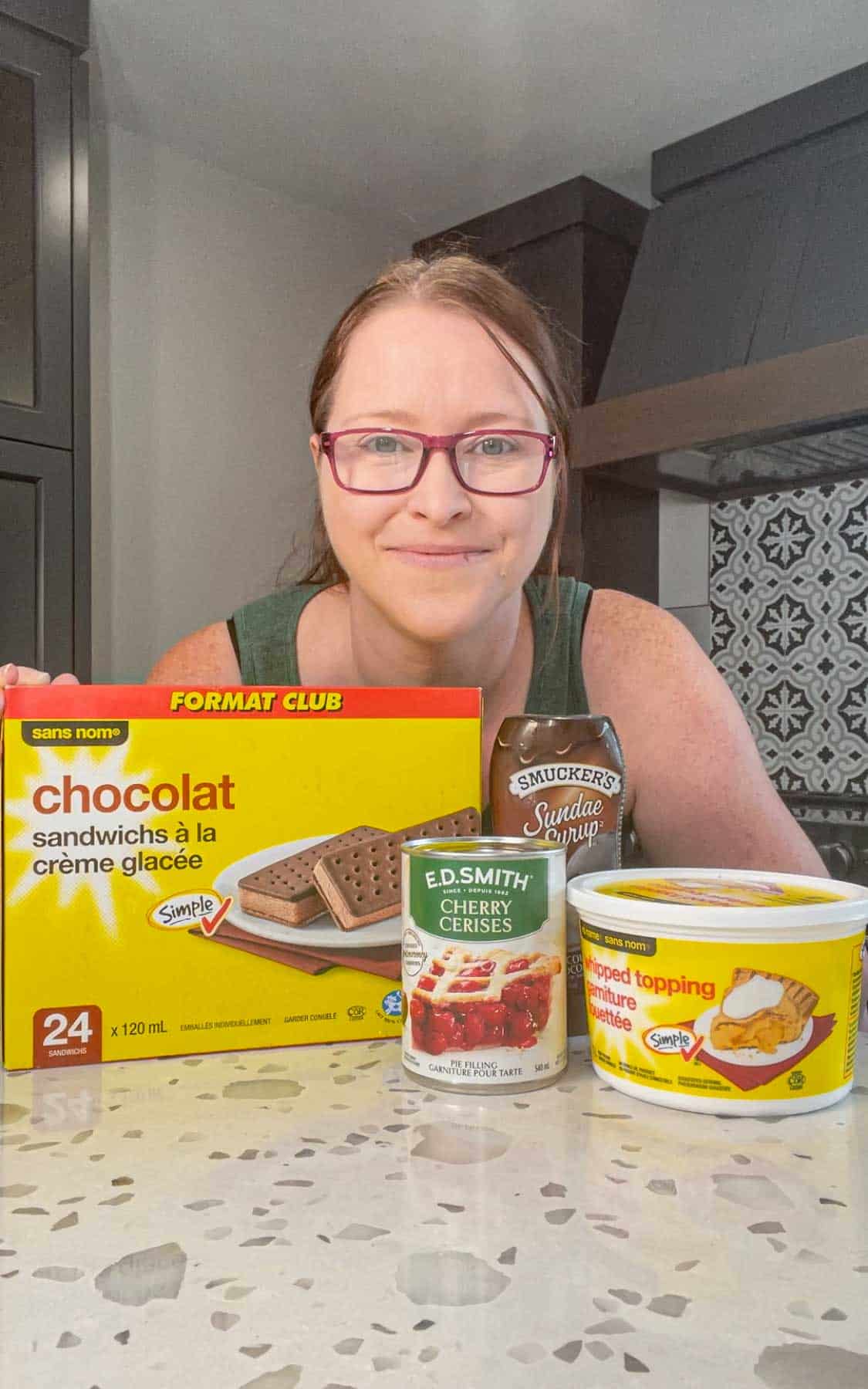 black forest ice cream sandwich cake ingredients