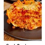 Comfort food at its finest! This slow cooker lasagna is packed with ground beef, ricotta, marinara, Alfredo sauce, and loads of melty cheese for an effortless meal that tastes amazing.