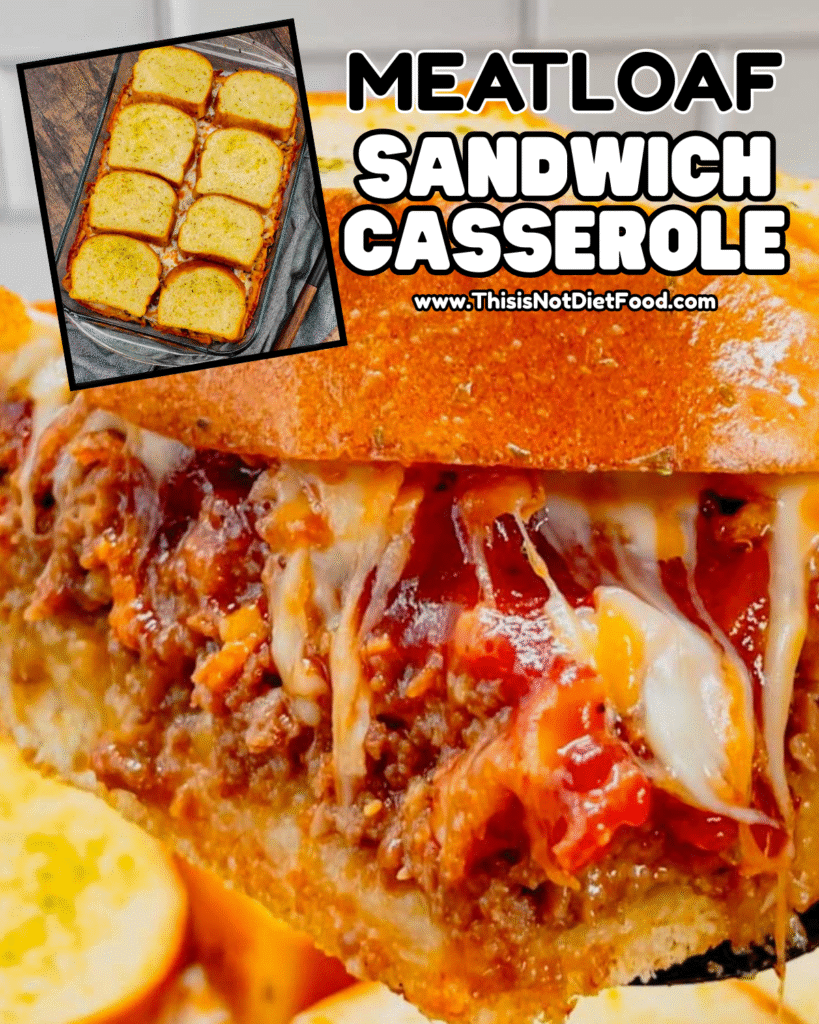 🥪 Meatloaf Sandwich Casserole &ndash; Cheesy Comfort Dinner Recipe 🍔🧀
This Meatloaf Sandwich Casserole is the ultimate comfort food mash‑up &mdash; savory meatloaf layered with melty cheese, tender bread, and rich savory sauce baked into a cozy one‑dish dinner your whole family will love! Perfect for easy weeknight meals, family dinner ideas, meatloaf dinners, casserole recipes, ground beef dinners, and ** cheesy comfort food classics** that are both nostalgic and satisfying. Save this meatloaf sandwich casserole recipe, cheesy meatloaf bake, one‑pot dinner, homestyle comfort food, and tap for the full step‑by‑step photos & tips on This Is Not Diet Food! ❤️
#meatloafsandwichcasserole #comfortfood #casserolerecipe #groundbeefrecipes #cheesydinner #easydinners #familyfavorite #onepotmeal #thisisnotdietfood