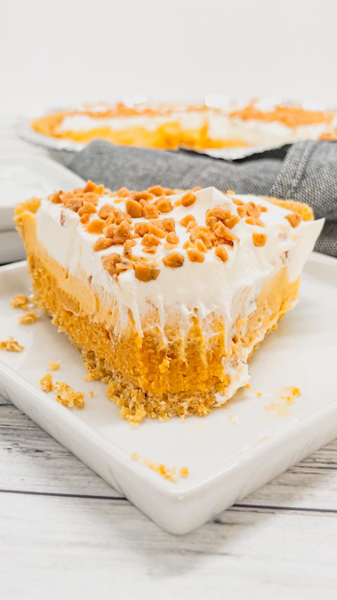 No Bake Butterscotch Pie - THIS IS NOT DIET FOOD