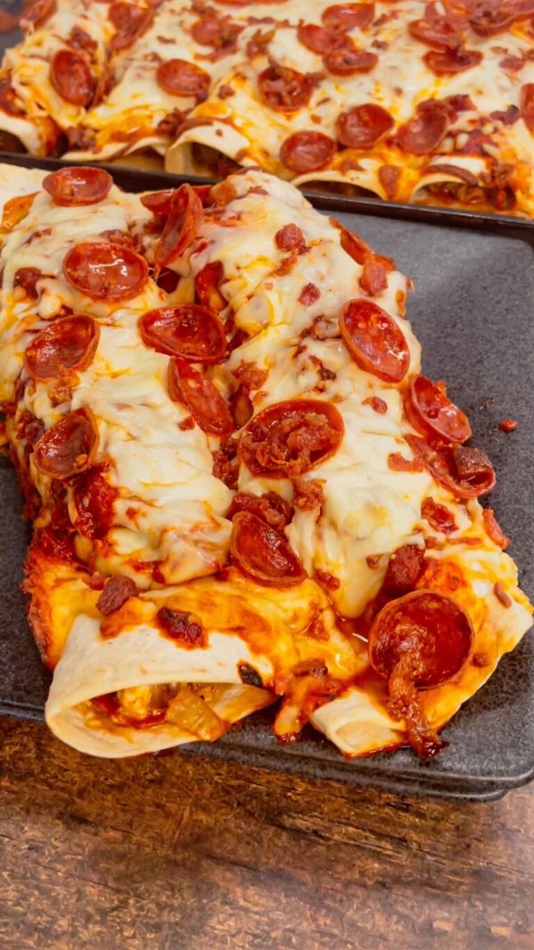 Pizza Enchiladas - THIS IS NOT DIET FOOD