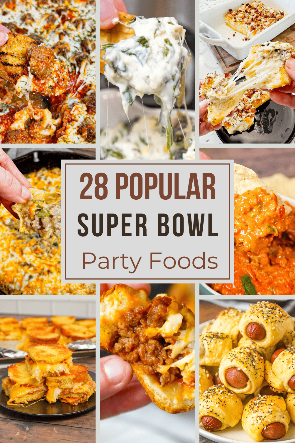 🏈🔥 28 Super Bowl Party Food Recipes – Dips, Sliders & Easy Finger Foods 🍔🧀 Hosting game day? This ultimate Super Bowl party food roundup features 28 crowd-pleasing recipes including cheesy hot dips, loaded sliders, easy finger foods, game day appetizers, and tailgate snacks guaranteed to disappear before halftime! Perfect for Super Bowl Sunday, football parties, tailgating, potlucks, and game day spreads that feed a crowd with minimal effort. Save this Super Bowl food ideas list, game day appetizers roundup, football party recipes, easy party food, and tap for 28 must-make Super Bowl snacks all in one place! 🏆🍗 #superbowlfood #gamedayrecipes #partyfoodideas #footballfood #appetizerrecipes #fingerfoods #sliders #diprecipes #tailgatingfood #thisisnotdietfood