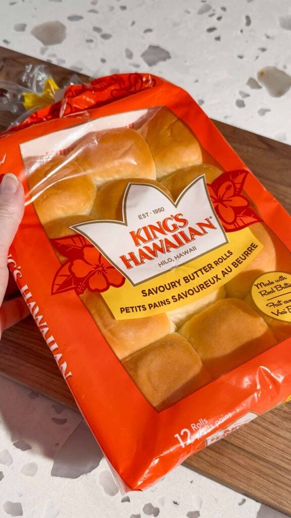 package of King's Hawaiian rolls