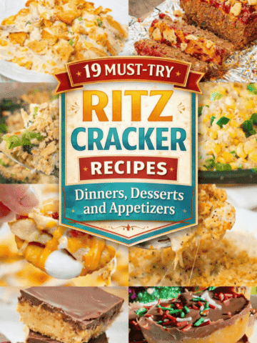 Ritz Crackers Recipes Collection Featuring Easy Family Dinner Recipes, Creamy Chicken Casseroles with Buttery Cracker Toppings, Budget Friendly Weeknight Meals, Classic Comfort Food Meatloaf Recipes, Cheesy Baked Casseroles, Simple Side Dish Recipes, Holiday Potluck Favorites, Quick Party Appetizers, and Easy Dessert Recipes Using Ritz Crackers. These family friendly recipes are perfect for busy weeknights, picky eaters, school night dinners, meal planning, make ahead meals, freezer friendly casseroles, church suppers, large family gatherings, and crowd pleasing comfort food. From chicken dinners and hearty casseroles to savory sides, moist meatloaf, crunchy cracker toppings, sweet dessert bars, and easy appetizer bites, these Ritz cracker recipes are affordable, simple, and perfect for feeding a hungry family without a lot of effort.