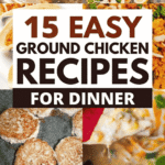 Looking for easy ground chicken recipes for dinner that are healthy and delicious? This collection is packed with the best recipes with ground chicken for busy nights. You’ll find ground chicken tacos, ground chicken chili, and ground chicken sloppy Joes, plus ground chicken and rice recipes that are simple and filling. There are also ideas like ground chicken casserole, ground chicken meatloaf, and even chicken loaf recipe options. These ground chicken meals healthy options are perfect for easy weeknight dinners and family friendly meals. If you’re wondering about uses for ground chicken or meals you can make with ground chicken, this roundup has you covered.