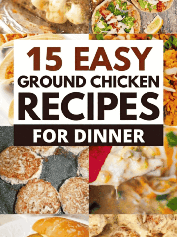 Looking for easy ground chicken recipes for dinner that are healthy and delicious? This collection is packed with the best recipes with ground chicken for busy nights. You’ll find ground chicken tacos, ground chicken chili, and ground chicken sloppy Joes, plus ground chicken and rice recipes that are simple and filling. There are also ideas like ground chicken casserole, ground chicken meatloaf, and even chicken loaf recipe options. These ground chicken meals healthy options are perfect for easy weeknight dinners and family friendly meals. If you’re wondering about uses for ground chicken or meals you can make with ground chicken, this roundup has you covered.