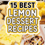 Looking for the best lemon desserts to brighten your day? These lemon dessert recipes easy options are packed with fresh, citrus flavor and perfect for any occasion. This collection includes lemon cake recipes, lemon bars recipe favorites, and creamy lemon pudding treats. You’ll also find lemon blueberry desserts, strawberry lemon desserts, and raspberry lemon desserts for a fruity twist. From no bake lemon desserts to lemon cake mix desserts and lemon pie filling desserts, these recipes are simple and delicious. Perfect for party desserts, potluck desserts, and summer lemon desserts, these lemon sweets are refreshing, easy to make, and always a crowd favorite.