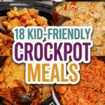 Need kid friendly crockpot meals that everyone will actually eat? These kid friendly slow cooker recipes are perfect for busy nights and picky eaters. This collection includes toddler friendly dinners, easy weeknight dinners, and simple kid friendly dinners made with minimal prep. You’ll find kid friendly chicken recipes, kid friendly ground beef recipes, and kid friendly pasta dishes like mac and cheese. These family meals kid friendly options are great for feeding the whole family without complaints. Whether you’re looking for toddler crockpot meals, cheap kid friendly meals, or high protein kid friendly dinners, these recipes are easy, comforting, and perfect for everyday meals.