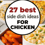 Looking for easy side dishes for dinner to serve with chicken? This collection of chicken side dishes includes quick and easy side dishes that are perfect for busy nights. You’ll find simple side dishes like rice side dishes for chicken, pasta side dishes for chicken, and casserole side dishes that are hearty and satisfying. These dinner sides for chicken pair perfectly with baked, grilled, or fried chicken. Whether you need sides for baked chicken, grilled chicken side dishes, or BBQ chicken side dishes, these recipes are versatile and delicious. Perfect for weeknight meals, family dinners, or entertaining, these sides that go with chicken are easy to make and full of flavor.