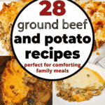 Looking for easy ground beef and potato recipes that are filling and family friendly? This collection is packed with hearty ground beef meals perfect for busy nights. You’ll find ground beef and potato casserole, hamburger and potato casserole, and comforting ground beef and potato soup options. There are also ground beef and potato recipes crockpot style, skillet dinners, and quick one pan meals. From ground beef and mashed potato recipes to hamburger and potatoes crockpot meals, these recipes are simple and satisfying. Whether you need ground beef dinner ideas or classic comfort food, these ground beef and potato recipes for dinner are perfect for feeding the whole family.