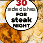 Looking for the best side dishes for steak? This collection of steak side dishes is packed with easy, flavorful options perfect for any steak dinner. From potato side dishes for steak like mashed potatoes and roasted potatoes to steak side dishes veggies like broccoli, green beans, and roasted vegetables, there’s something for every craving. You’ll also find pasta side dishes for steak, cold sides for steak, and crockpot sides that make dinner effortless. These steak side dishes easy options are perfect for ribeye steak side dishes, flank steak side dishes, or even side dishes for cube steak. Whether you’re planning steak BBQ side dishes for summer or cozy roast side dishes, these steak side dish ideas are perfect for any occasion.