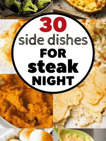 Looking for the best side dishes for steak? This collection of steak side dishes is packed with easy, flavorful options perfect for any steak dinner. From potato side dishes for steak like mashed potatoes and roasted potatoes to steak side dishes veggies like broccoli, green beans, and roasted vegetables, there’s something for every craving. You’ll also find pasta side dishes for steak, cold sides for steak, and crockpot sides that make dinner effortless. These steak side dishes easy options are perfect for ribeye steak side dishes, flank steak side dishes, or even side dishes for cube steak. Whether you’re planning steak BBQ side dishes for summer or cozy roast side dishes, these steak side dish ideas are perfect for any occasion.