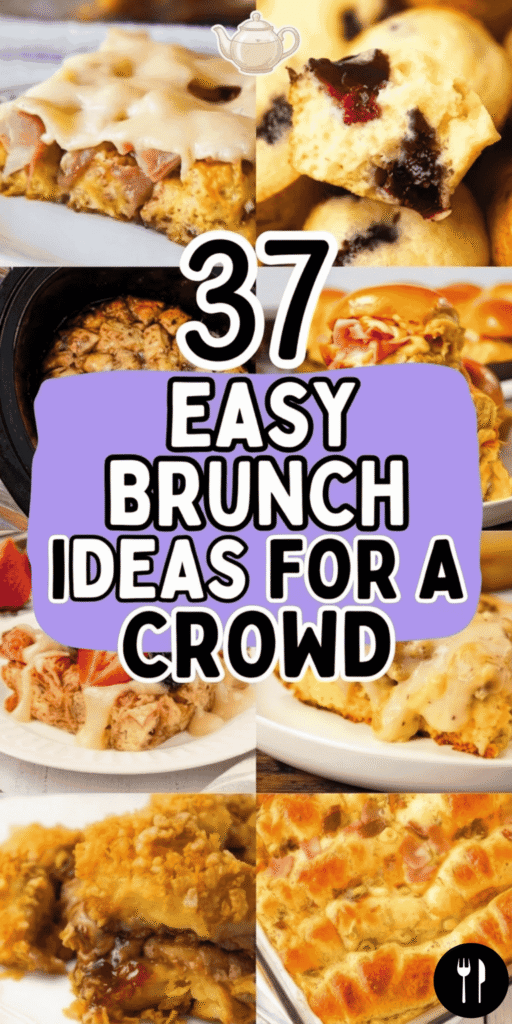 Hosting brunch is a great way to gather friends and family together for a relaxed and delicious meal. Whether you're planning a holiday gathering, birthday celebration, or a casual weekend get-together, brunch offers the perfect mix of sweet and savory dishes that everyone can enjoy. From comforting egg casseroles and baked goods to fresh fruit dishes and simple make-ahead recipes, a well-planned brunch spread makes entertaining easy and enjoyable.
In this collection of 37 brunch ideas for a crowd, you’ll find plenty of easy recipes perfect for feeding a group. There are hearty casseroles, muffins, egg dishes, crockpot recipes, fruit salads, and cold brunch dishes that work well for brunch buffets and potluck gatherings. Whether you’re hosting brunch at home, planning a spring celebration, or putting together a menu for Easter brunch, Mother’s Day brunch, or a birthday brunch party, these recipes make it easy to serve a delicious meal everyone will love.