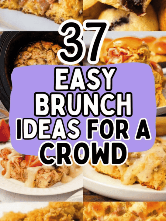 Hosting brunch is a great way to gather friends and family together for a relaxed and delicious meal. Whether you're planning a holiday gathering, birthday celebration, or a casual weekend get-together, brunch offers the perfect mix of sweet and savory dishes that everyone can enjoy. From comforting egg casseroles and baked goods to fresh fruit dishes and simple make-ahead recipes, a well-planned brunch spread makes entertaining easy and enjoyable. In this collection of 37 brunch ideas for a crowd, you’ll find plenty of easy recipes perfect for feeding a group. There are hearty casseroles, muffins, egg dishes, crockpot recipes, fruit salads, and cold brunch dishes that work well for brunch buffets and potluck gatherings. Whether you’re hosting brunch at home, planning a spring celebration, or putting together a menu for Easter brunch, Mother’s Day brunch, or a birthday brunch party, these recipes make it easy to serve a delicious meal everyone will love.