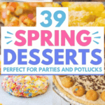 Looking for the best spring dessert recipes to celebrate the season? This collection of 39 easy spring desserts is packed with fresh, fun ideas perfect for any occasion. You’ll find cute Easter desserts, spring baked goods, and spring cookies that are perfect for parties, bake sales, and family gatherings. These spring time desserts include make ahead options, spring desserts for a crowd, and easy treats that are great for entertaining. From light and fruity summer dessert recipes to classic spring baking recipes, these desserts are perfect for Easter dessert ideas, spring desserts for kids, and spring desserts for dinner party menus.