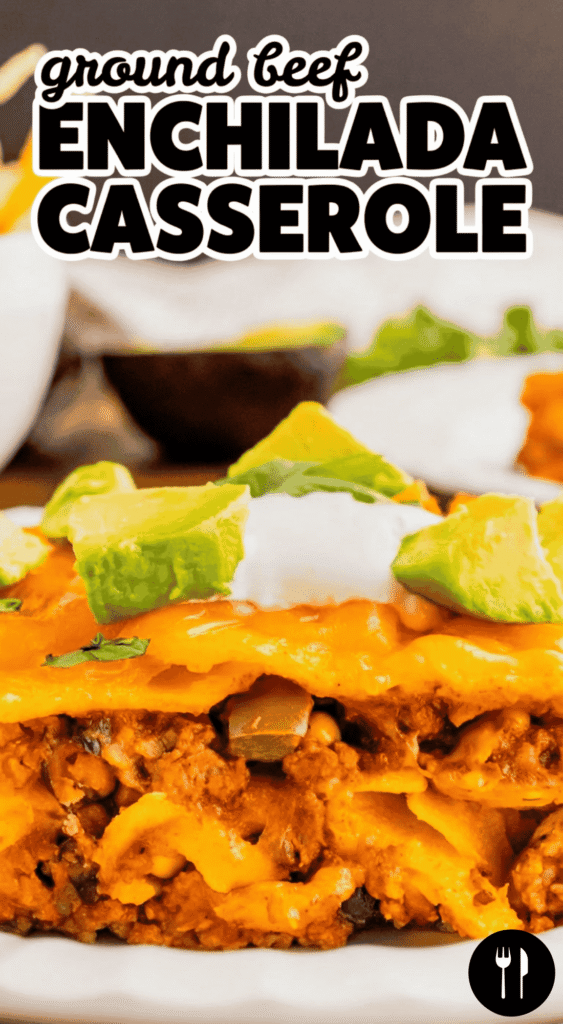 This easy ground beef enchilada casserole is a comforting Mexican dinner loaded with seasoned ground beef, corn tortillas, red enchilada sauce, and lots of melted cheese. This layered enchilada casserole brings together all the flavors of classic enchiladas in a simple baked dish that’s perfect for busy weeknights. If you’re looking for an easy beef enchilada casserole that the whole family will love, this hamburger enchilada casserole is a great choice. Made with red sauce and tortillas layered with beef and cheese, this baked enchilada casserole is hearty, kid friendly, and perfect for family dinners or feeding a crowd. This Mexican enchilada casserole is a delicious comfort food dinner that’s simple to make.