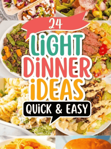 Looking for Light Easy Dinner Recipes that actually keep you full without feeling heavy? These 24 Light Meals For Dinner are packed with flavor and perfect for busy nights. From Light Weekday Dinners to Quick Easy Light Dinner Ideas, this roundup is full of Simple Healthy Dinner Ideas your whole family will love. You’ll find Fresh Dinner Ideas, Fiber Rich Recipes, and even High Protein Meals With Shrimp for those nights you want something lighter but still satisfying. These Easy Light Healthy Dinner Recipes are ideal for summer or anytime you want Light And Easy Dinners Healthy that don’t take forever. Whether you need Dinner Ideas For 8 or Easy Dinner For 4 Guests, this collection delivers.