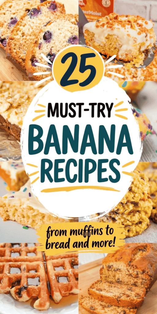 Got a bunch of spotty bananas sitting on your counter? These Things To Make With Ripe Bananas are exactly what you need. This roundup is packed with Ripe Banana Recipes Healthy and indulgent options including Banana Dessert Recipes, Banana Bread Brownies, Banana muffins, and Banana pudding. If you’ve ever wondered What To Make With Ripe Bananas or What To Do With Ripe Bananas, this list has you covered. From Banana Breakfast Recipes and Breakfast Desserts to Healthy School Snacks Ideas and Healthy Prep Snacks, there’s something for every craving. You’ll find Overripe Banana Recipes Easy like Banana Cookie Recipes, Banana Recipes Cookies, and Banana Chocolate Chip Muffins Weelicious. Perfect for quick baking, meal prep, and using up every last banana.