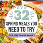 Looking for fresh inspiration for dinner? These 32 easy spring meals are perfect for busy weeknights, packed with healthy dinner ideas, cheap dinners for a family, and easy spring dinner recipes everyone will love. From light supper ideas healthy enough for warm evenings to hearty spring dinners family-friendly enough for picky eaters, this list covers it all. You’ll find spring meal ideas families can rely on, plus quick flavorful dinners, kid friendly dinners, and lazy dinners that still feel homemade. Whether you're meal planning or figuring out what to cook tonight, these spring recipes are filled with fresh and healthy recipes, springtime meal ideas, and yummy spring dinners perfect for friends family gatherings or simple weeknight meals.