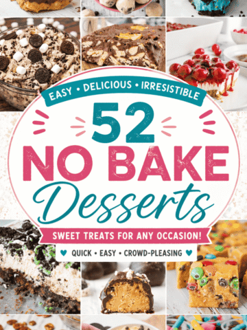 Looking for the ultimate collection of No Bake Desserts Easy Quick? This roundup of 52 No Bake Treats is packed with Simple Desserts, Easy Desserts With Few Ingredients, and No Bake Snacks perfect for busy days. From No Bake Cheesecake Recipes and Quick No Bake Cookies to Easy No-bake Chocolate Cookies and No Bake Chocolate Peanut Butter Oatmeal Cookies Recipe, there’s something for every Sweet Tooth. These Homemade Desserts are ideal for Summer Cookout Desserts, Easy Party Desserts No Bake, and Take Along Desserts. Whether you need Quick And Easy No Bake Cookies, Cold Dessert Recipes No Bake, or Fun No Bake Recipes, this list has you covered.