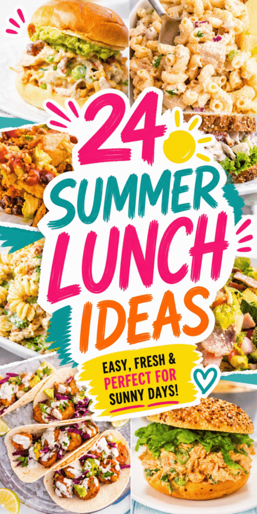 Fresh, flavour-packed and perfect for busy weekdays, these Summer Lunch Ideas are loaded with Healthy Summer Lunch inspiration, Easy Summer Lunches, Cold Lunch Ideas, Lunch Bowls, pasta salads, wraps and no-heat meals everyone will actually want to eat. Whether you need Easy Lunch Ideas For Work, Summer Lunch For Kids, Box Lunch Ideas For Adults or High Protein Summer Lunch Ideas, this roundup has quick and satisfying meals for every craving. You&rsquo;ll find Healthy Cold Sandwiches For Lunch, Colorful Summer Salad Recipe ideas, Easy Grab And Go Meals, Summer Food Recipes Lunch, Lite Summer Meals and make-ahead options perfect for Lake Lunches, meal prep and backyard BBQs. These Healthy Summer Meals are easy, fresh and perfect for hot weather eating all season long.
