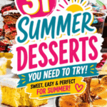 Looking for the Best Summer Desserts to serve at cookouts, parties, potlucks and backyard BBQs? This roundup of Easy Summer Desserts is packed with Summer Dessert Recipes featuring Fresh Strawberry Desserts, No Bake Summer Desserts, Icebox Desserts, Lemon Desserts, Banana Split Dessert bars, No Bake Oreo Cheesecake, Graham Cracker Crust treats and more. These Refreshing Summer Desserts Easy recipes are perfect for Summer Cookouts, Summer Party Desserts and Desserts For A Crowd. From Chilled Desserts to Summer Baking Recipes and Quick Summer Desserts, these sweet Summer Treats are loaded with flavor while still being simple enough for busy weeknights, holidays and easy entertaining.
