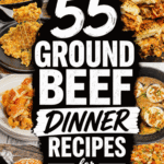 Looking for easy meals with ground beef that your whole family will actually eat? This collection of 55 ground beef dinner recipes for families is packed with quick dinner ideas, budget meals, one pot meals, skillet pasta recipes, cheesy casseroles and fast family dinners perfect for busy weeknights. From taco spaghetti recipe ideas and cheeseburger mac to beef casserole recipes, cheesy beef skillet dinners and ground beef pasta recipes, these comfort recipes dinners are loaded with flavour and simple ingredients. Whether you need lazy dinners, easy weeknight meals, beef and rice recipes simple enough for beginners or quick ground beef dinners using hamburger meat recipes, this roundup has something for everyone craving hearty beef dinner recipes and satisfying homemade meals.