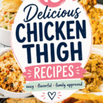 Looking for new Meals With Chicken Thighs your family will actually eat? This roundup of 13 Easy Chicken Thigh Recipes is packed with flavourful ideas including Chicken Thigh Recipes Baked, Skillet Chicken Thighs, Creamy Garlic Chicken, Honey And Garlic Chicken and comforting Chicken Thigh And Rice Recipe favourites. Whether you need Quick Weeknight Meals, Family Dinner inspiration or Healthy Chicken Meal options, these Chicken Thighs Dinner recipes deliver. Discover Oven Baked Chicken Thighs, Pan Seared Chicken, Stove Top Chicken Thighs and Garlic Chicken dishes loaded with simple ingredients. Perfect for Picky Eaters, Dinner Recipes For Kids and anyone looking for Easy Chicken Dinner Recipes that are satisfying, affordable and easy to prepare.