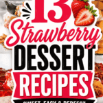 Looking for the best Strawberry Desserts to make this season? This collection of 13 Strawberry Dessert Recipes is packed with Easy Strawberry Desserts, No Bake Strawberry Desserts, Fresh Strawberry Desserts, and crowd-pleasing treats perfect for every occasion. From Strawberry Shortcake Cake, Strawberry Poke Cake, and Easy Strawberry Cheesecake to Strawberry Crunch Trifle, Strawberry Crunch Bars, Homemade Popsicles, Frozen Yogurt Bites, and Fresh Strawberry Crisp Recipes, you'll find plenty of inspiration for Weekend Brunch, Seasonal Celebration gatherings, bake sales, and family get-togethers. Whether you're searching for Recipes Using Fresh Strawberries, Quick And Easy Strawberry Desserts, Summer Pie Ideas, Strawberry Rhubarb Pie, Cake Mix Recipes, Poke Cakes, or Strawberry Cake Easy ideas, these Easy Dessert Recipes deliver sweet Simple Pleasures with every bite. Perfect for Baking, Creative Food lovers, Fresh Fruit desserts, and anyone who loves delicious homemade treats.