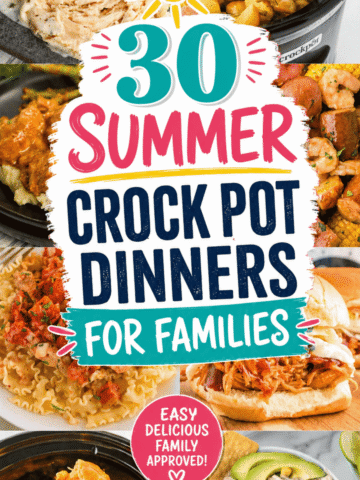 When the weather heats up, these Summer Crockpot Dinners make family meals effortless. This collection of 30 Summer Crock Pot Meals is packed with Dump And Go Crockpot Dinners, Easy Crock Pot Meals, hearty chicken recipes, beef favorites, pasta dinners, sandwiches, soups, and comforting family classics that let your slow cooker do all the work. These Summer Slow Cooker Recipes are perfect for busy weeknights, weekends at the lake, or days when it's simply too hot to turn on the oven. You'll discover Summer Crockpot Meals Dinners, Crock Pot Meals For Summer, Easy Summer Crockpot Recipes, healthy options, and crowd-pleasing favorites that everyone will request again and again. Whether you're meal planning or just need dinner to practically cook itself, these recipes make summer cooking stress free.