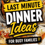 Dinner doesn’t have to be stressful when you have plenty of easy recipes ready to go. This collection of Weeknight Dinner Ideas is packed with Quick Dinner Ideas, Easy Weeknight Dinners, Throw Together Meals, and Dinner Ideas Recipes your whole family will love. From cheesy casseroles and skillet meals to sheet pan dinners, sandwiches, burgers, and simple comfort food, these recipes are perfect for busy nights. Whether you need Cheap Dinners For A Family, Kid Friendly Easy Dinner ideas, Easy Dinners With Few Ingredients, Lazy Dinners, or Quick Easy Family Dinner inspiration, you'll find delicious meals everyone will ask for again and again.