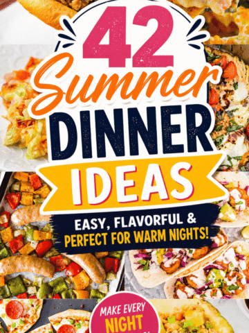 Looking for fresh Summer Dinner Ideas your family will actually get excited about? This roundup is packed with Easy Summer Dinner Ideas, Healthy Dinner Ideas, and flavorful Summer Food Recipes perfect for busy weeknights. You'll find Healthy Summer Meals, Healthy Summer Dinners, wraps, bowls, sheet pan meals, tacos, salads, grilled favorites, and hearty Summer Meal Ideas that won't leave you standing over a hot stove. Whether you're searching for Cheap Dinners For A Family, Healthy Recipes Summer, Summer Meals Dinner Healthy, Dinner For Hot Summer Days, or Easy Dinner Recipes For Summer, these recipes make mealtime simple. From Backyard Party Food to quick family dinners, these Summer Dinner Recipes are easy, delicious, and perfect for hot weather.