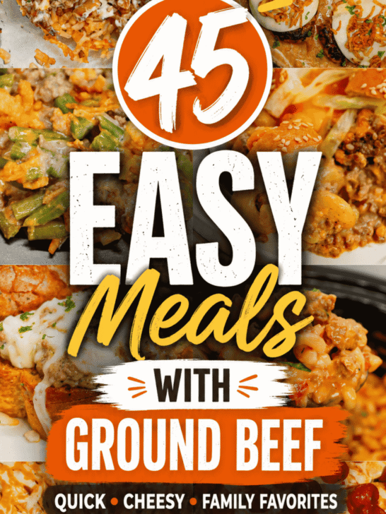 Looking for Quick Dinner Ideas With Ground Beef that everyone will actually eat? This collection of 45 Easy Meals With Ground Beef is packed with the Best Ground Beef Recipes for busy families. You'll find Quick Ground Beef Recipes For Dinner, cheesy casseroles, hearty skillet meals, creamy pasta dishes, Beef And Rice recipes, one pot dinners, and comforting Beef Casserole Recipes. Whether you're wondering What To Do With Ground Beef, need Easy Weeknight Dinners, Fast Dinner Recipes, Lazy Dinners, or simple Hamburger Meat Recipes, this roundup has you covered. From Ground Beef Recipes and Beef Recipes Easy to Beef Recipes For Dinner, there are delicious meals for every craving and every budget.