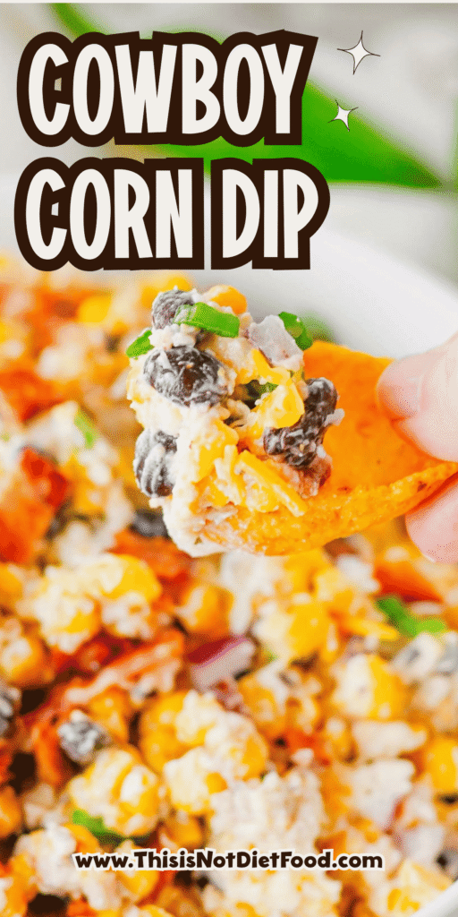 Cowboy Corn Dip is the ultimate party appetizer loaded with sweet corn, black beans, crispy bacon, shredded cheese, jalapeños, and a creamy dressing that comes together in minutes. This easy corn dip recipe is perfect for game day snacks, summer BBQs, potlucks, tailgates, and family gatherings. If you're searching for Corn Dip Recipes, Cold Corn Dip, Mexican Corn Dip, Easy Party Dips, Creamy Corn Dip, Bacon Corn Dip, Corn And Black Bean Dip, Game Day Appetizers, Potluck Recipes, or Crowd Pleasing Snack Ideas, this recipe is a must-try. Serve it with tortilla chips, crackers, or fresh veggies for a delicious appetizer everyone will be coming back for. Quick to make, packed with flavor, and always a hit, this cheesy cowboy dip belongs at every party table.