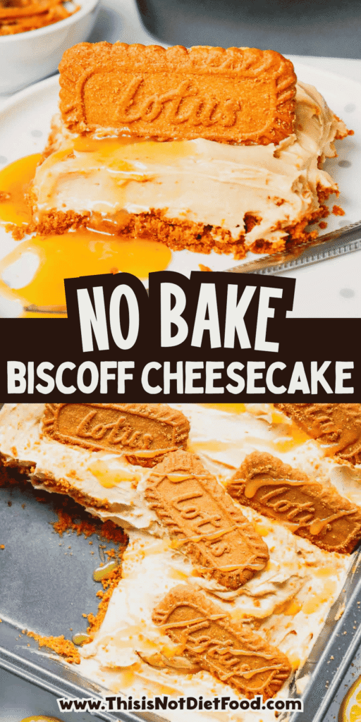 This No-Bake Biscoff Cheesecake is the ultimate easy dessert for cookie butter lovers. Made with a buttery Biscoff Cookie Crust, creamy cheesecake filling, and rich Lotus Biscoff Spread, this No Bake Cheesecake Recipe delivers incredible flavor without turning on the oven. Perfect for anyone searching for Biscoff Cheesecake, Lotus Biscoff Cheesecake, No Bake Desserts, Cookie Butter Cheesecake, Easy Cheesecake Recipes, Cheesecake Bars, Biscoff Dessert Recipes, and No Bake Cheesecake Bars. This simple dessert is ideal for holidays, potlucks, family gatherings, and make-ahead entertaining. With its smooth, creamy texture and irresistible cookie butter flavor, this No-Bake Biscoff Cheesecake is guaranteed to become one of your favorite easy dessert recipes.
