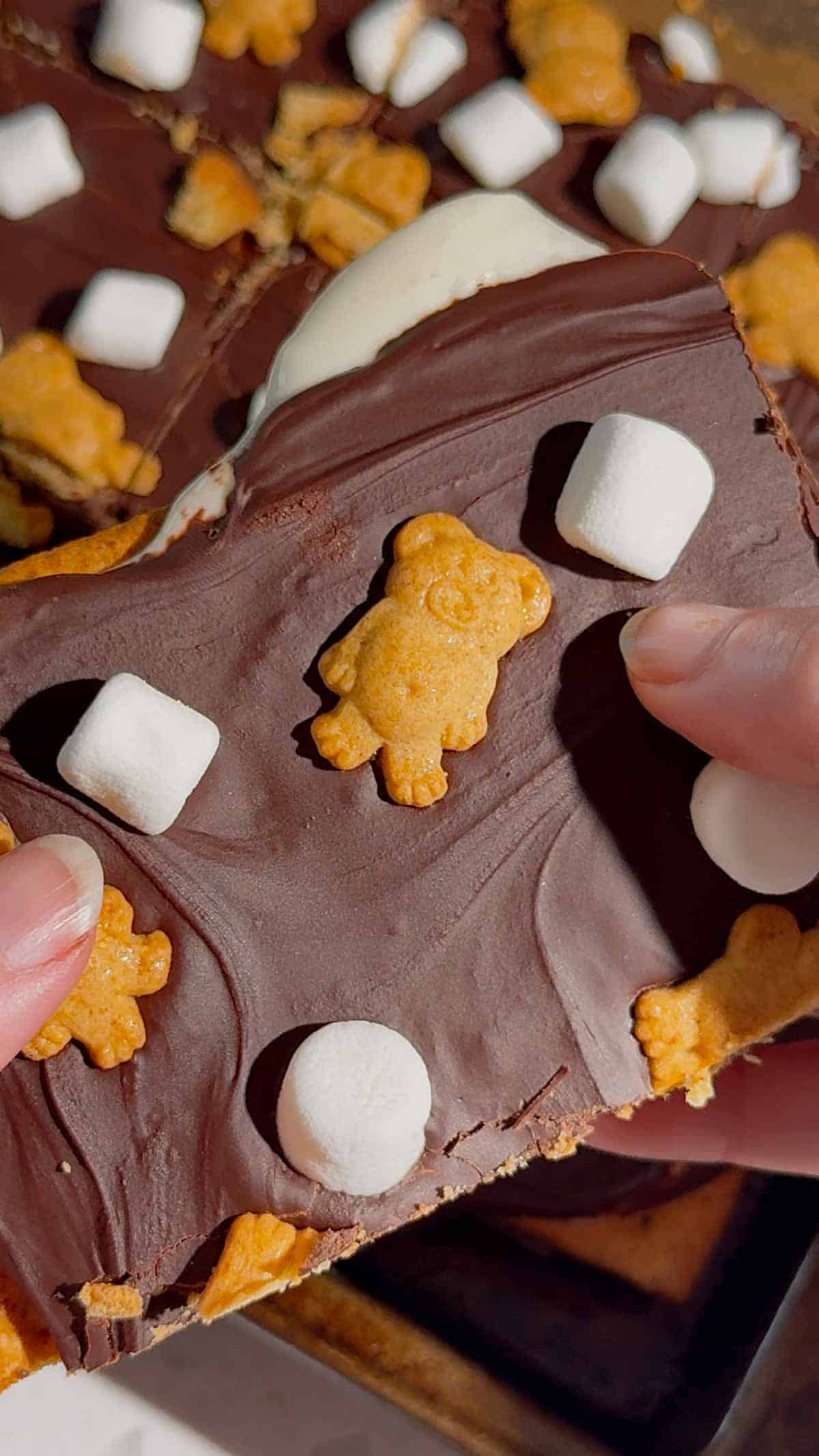 These No Bake Caramel S’mores Bars are the perfect easy dessert for summer parties, backyard BBQs, potlucks, family gatherings, and holiday celebrations. Made with layers of graham crackers, gooey marshmallow, creamy dulce de leche caramel, and rich melted chocolate, these no bake dessert bars deliver all the flavors of a classic campfire treat without turning on the oven. If you love easy no bake recipes, s’mores dessert bars, marshmallow desserts, chocolate caramel treats, and simple make ahead desserts, this recipe is a must-try. These chilled bars are sweet, chewy, crunchy, and packed with irresistible flavor, making them one of the best easy dessert recipes for feeding a crowd. Save this easy no bake s’mores recipe for your next party dessert table or summer dessert spread.
