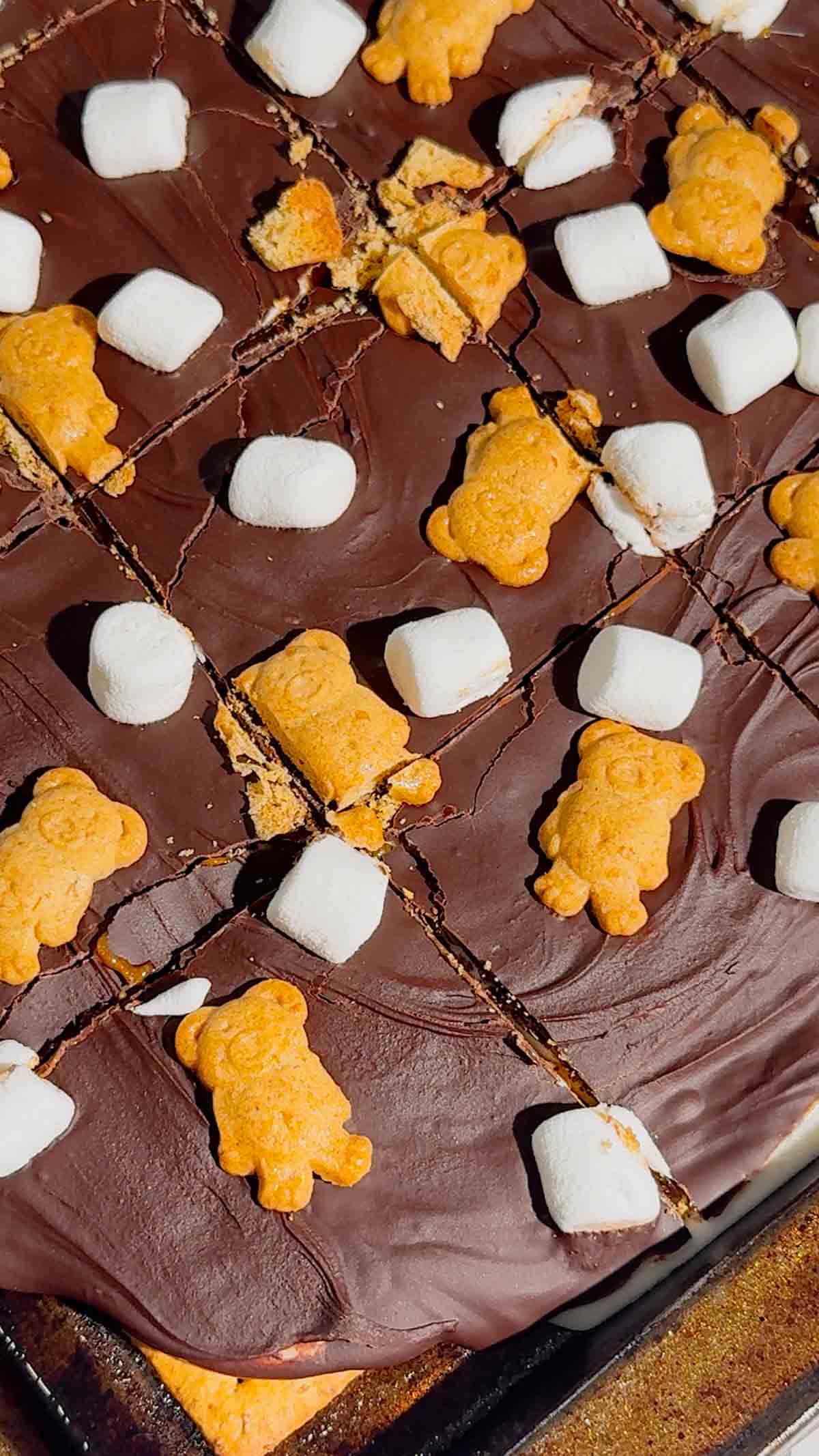These No Bake Caramel S’mores Bars are the perfect easy dessert for summer parties, backyard BBQs, potlucks, family gatherings, and holiday celebrations. Made with layers of graham crackers, gooey marshmallow, creamy dulce de leche caramel, and rich melted chocolate, these no bake dessert bars deliver all the flavors of a classic campfire treat without turning on the oven. If you love easy no bake recipes, s’mores dessert bars, marshmallow desserts, chocolate caramel treats, and simple make ahead desserts, this recipe is a must-try. These chilled bars are sweet, chewy, crunchy, and packed with irresistible flavor, making them one of the best easy dessert recipes for feeding a crowd. Save this easy no bake s’mores recipe for your next party dessert table or summer dessert spread.