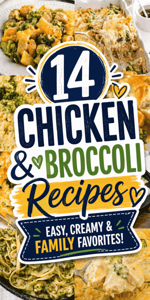 If you're searching for Healthy Dinner Ideas that are easy enough for busy nights but comforting enough to satisfy everyone at the table, these 14 Chicken And Broccoli Recipes are exactly what you need. From Chicken And Broccoli Bake, creamy casseroles, and Easy Chicken Dinner ideas to Chicken Broccoli Skillet, cheesy pasta, and Easy Chicken Breast Recipes, there's something for every craving. You'll also find Healthy Chicken Dinner, Weeknight Dinner Ideas, Chicken And Broccoli Dinner Recipes, Creamy Chicken And Broccoli, Budget Chicken Meals, Simple Dinners For Kids, Easy Chicken And Broccoli Recipes Simple, and plenty of Easy Meals With Chicken Breast perfect for family dinners all year long.