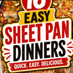 Looking for the best Sheet Pan Dinners to simplify your evenings? These Sheet Pan Dinners Recipes are packed with flavor, require minimal prep, and make cleanup incredibly easy. From Chicken Dinner Recipes and juicy pork chops to shrimp, sausage, and hearty Parmesan Crusted Chicken, this roundup is filled with Family Dinner favorites everyone will love. Whether you're planning Meal Prep For The Week, searching for Quick Dinner Ideas, Cheap Dinners For A Family, or easy One Pan Dinners Easy, these Sheet Pan Recipes deliver every time. Save these Easy Sheet Pan Meals, Sheet Pan Dinner Ideas, and Family Friendly Sheet Pan Meals for delicious oven meals all year long.