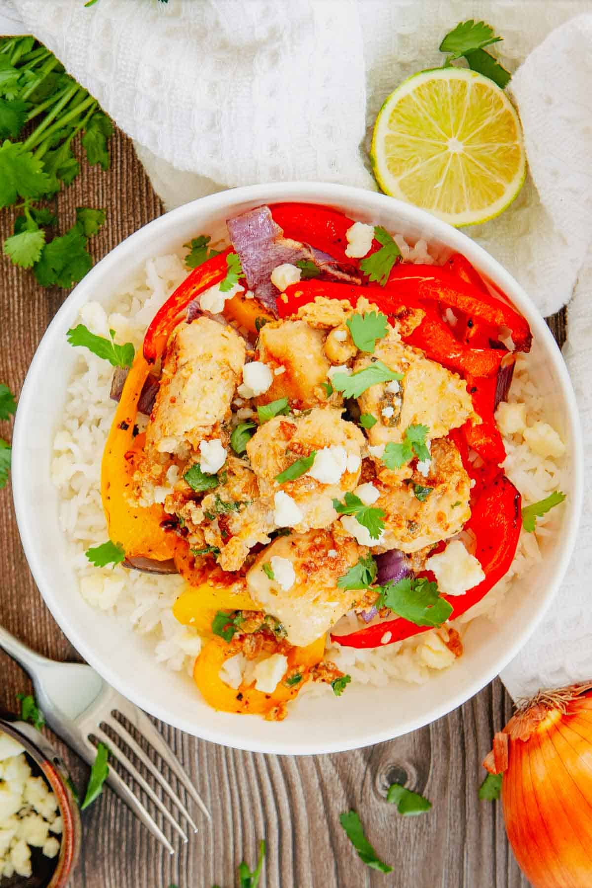 If you're looking for a quick, flavorful dinner, this Cilantro Lime Chicken is a must-make! Juicy marinated chicken is cooked until golden, then tossed with fresh lime juice and cilantro for a bright, fresh finish. This easy Cilantro Lime Chicken Recipe is perfect for busy weeknights, meal prep, rice bowls, tacos, salads, burritos, or wraps. Whether you're searching for Easy Chicken Dinner Recipes, Healthy Chicken Recipes, Chicken Breast Recipes, Mexican Chicken Recipes, Lime Chicken, Chicken Marinade Recipes, High Protein Meals, Air Fryer Chicken Recipes, Skillet Chicken Recipes, or Quick Family Dinner Ideas, this simple recipe delivers big flavor with minimal effort. Save this easy weeknight favorite for your next delicious family dinner!